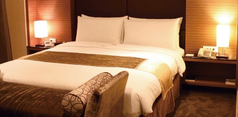 Taipei Garden Hotel - Ximending Exterior foto A bed